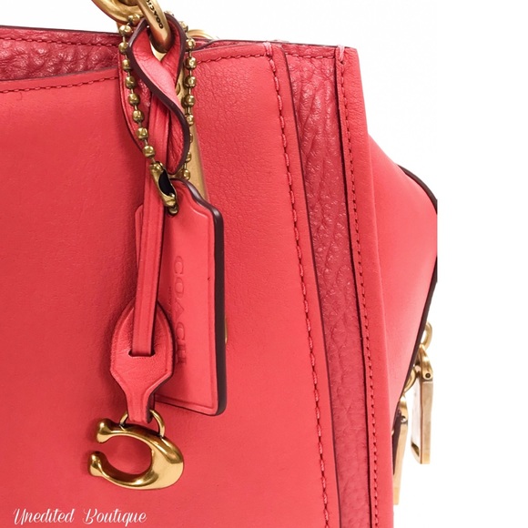 COACH Dreamer Carryall Satchel Handbag, Orchid - Picture 8 of 11